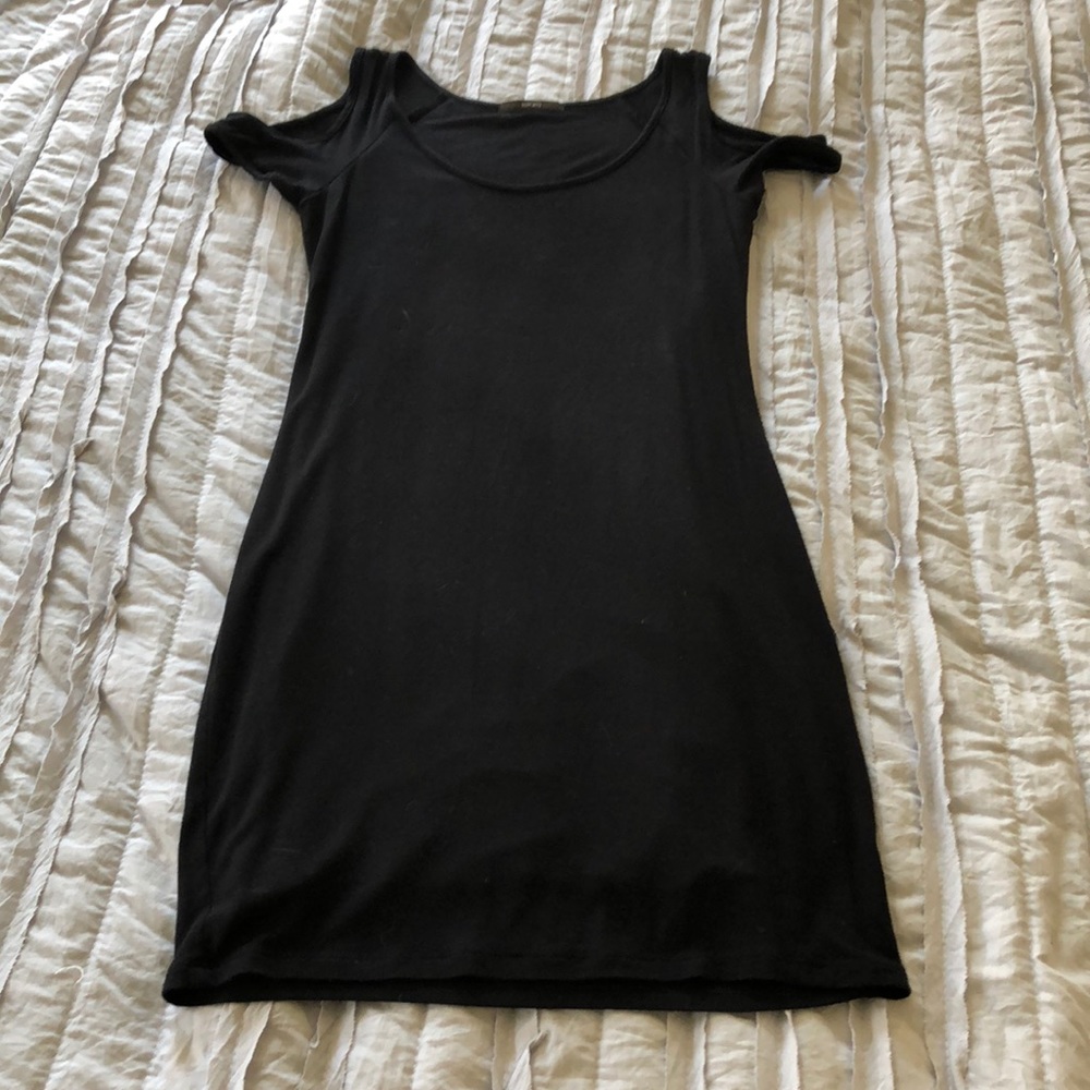 LBD black mini dress